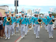 Desfile em homenagem ao Dia da Independência, em Messejana